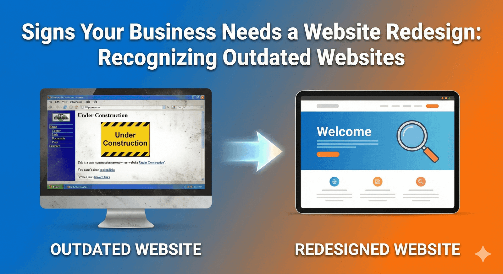 Signs Your Business Needs a Website Redesign: Recognizing Outdated Websites