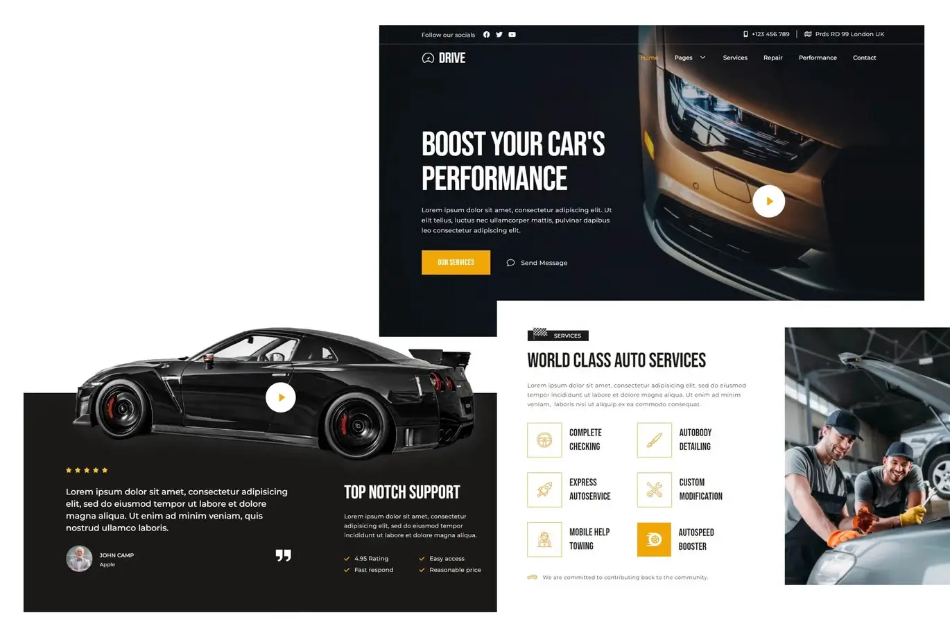 Auto Repair Website Design | Build Your Shop's Site