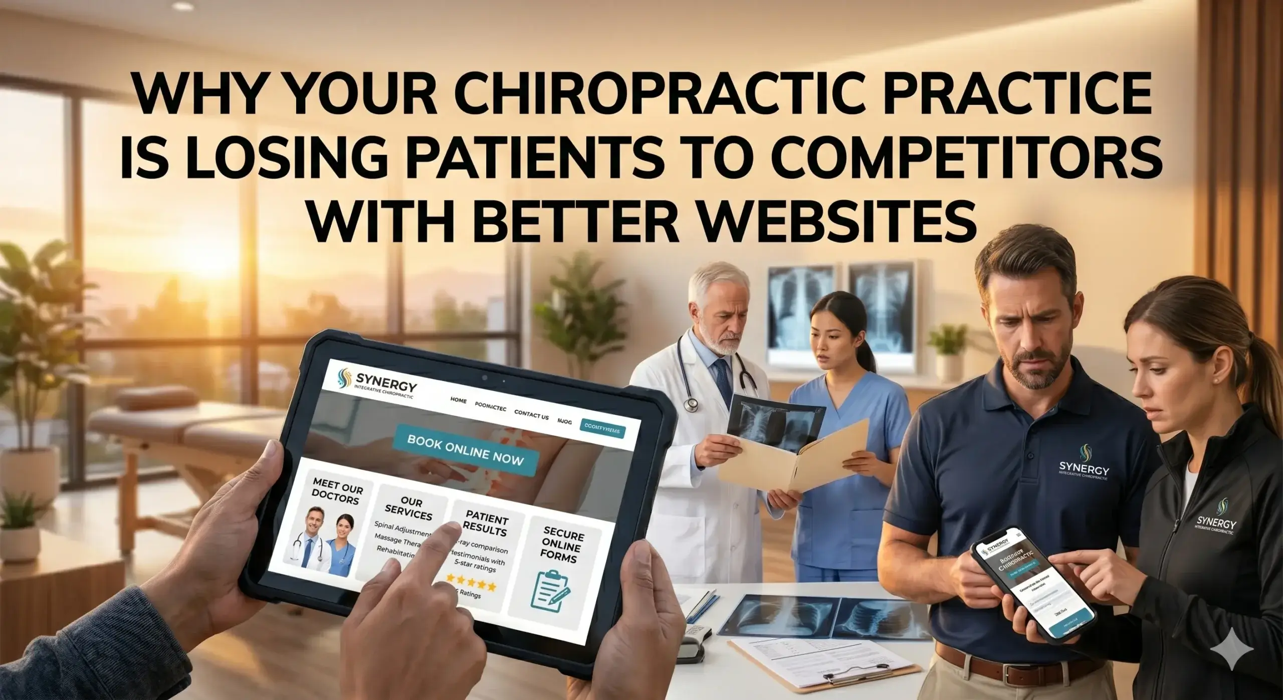 Why Your Chiropractic Practice Is Losing Patients to Competitors With Better Websites