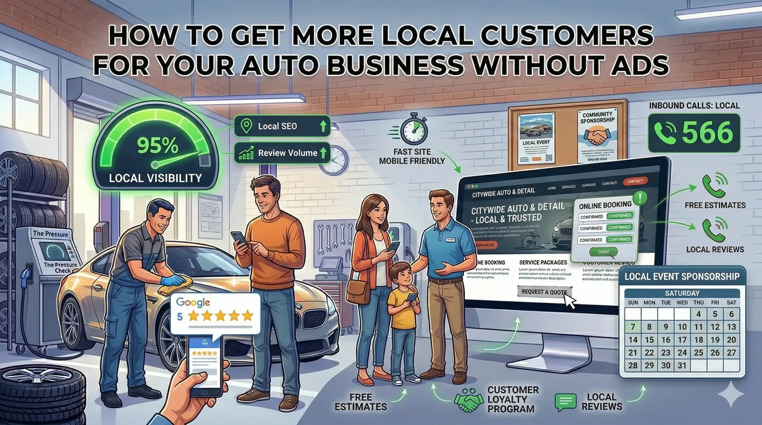 How to Get More Local Customers for Your Auto Business Without Ads
