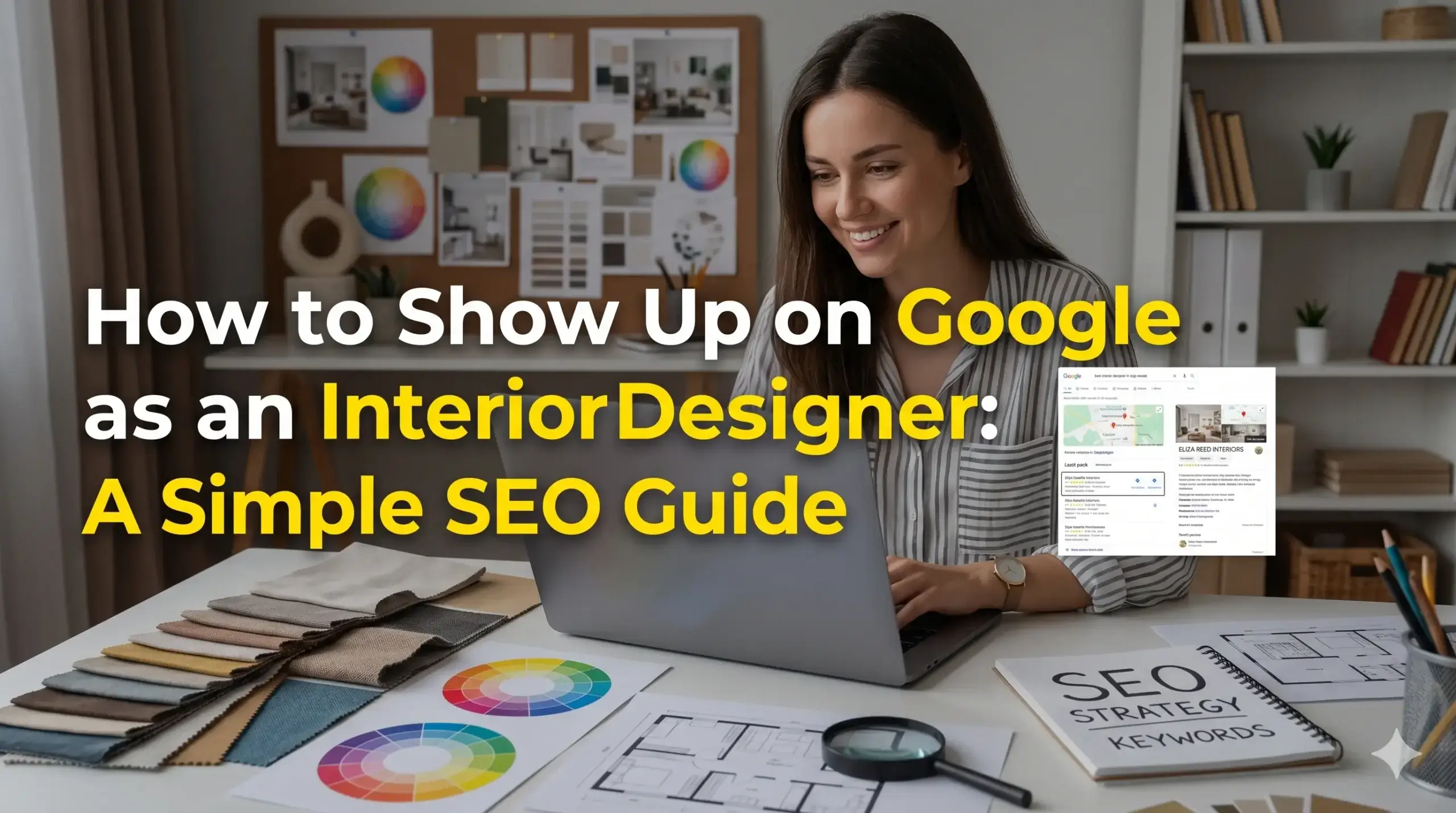 How to Show Up on Google as an Interior Designer: A Simple SEO Guide