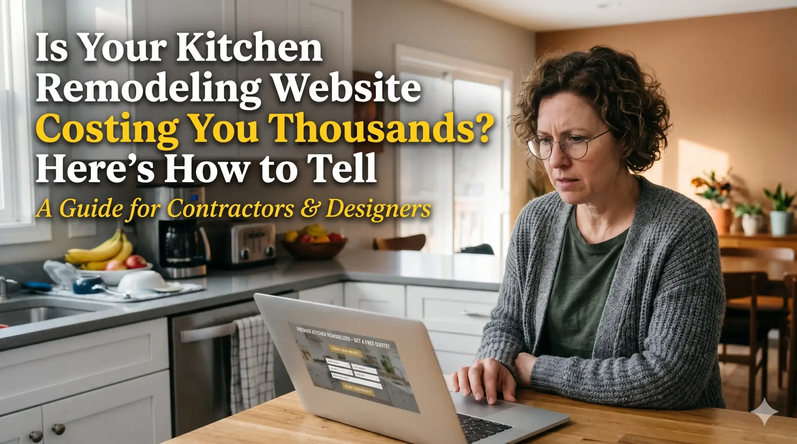 Is Your Kitchen Remodeling Website Costing You Thousands? Here’s How to Tell