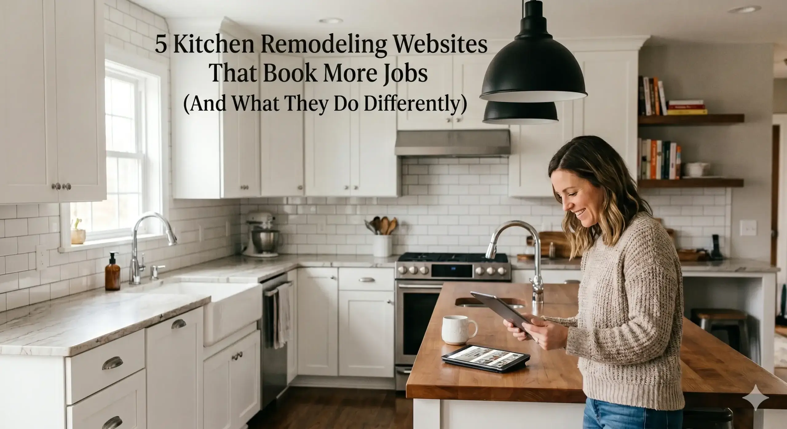 5 Kitchen Remodeling Websites That Book More Jobs (And What They Do Differently)