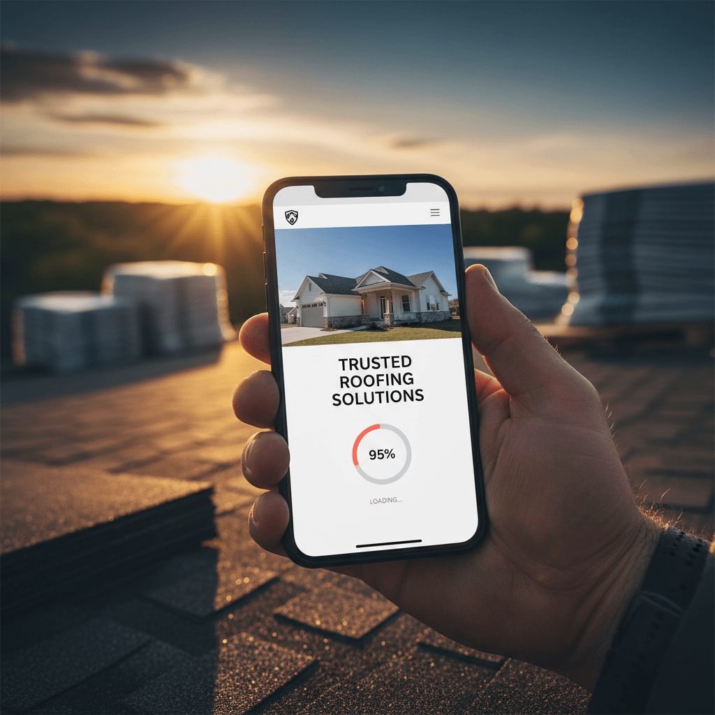 Roofing Website Speed: Why Slow Sites Lose Leads